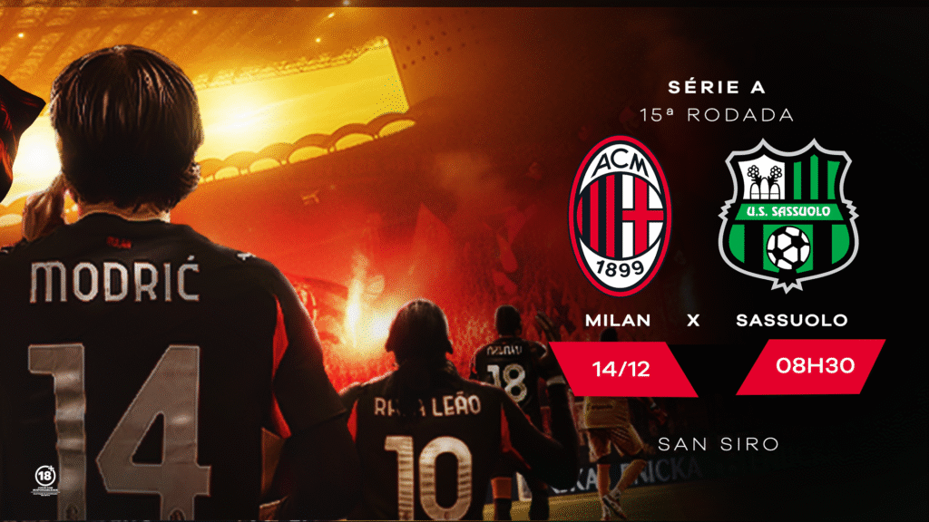 Milan x Sassuolo