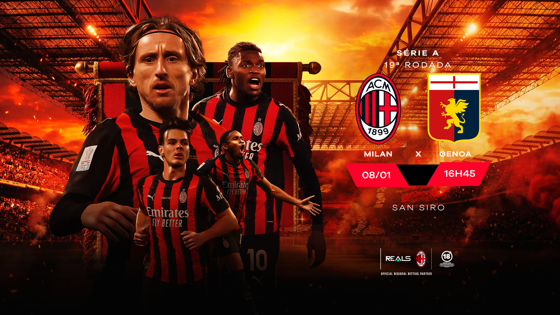 Milan x Genoa