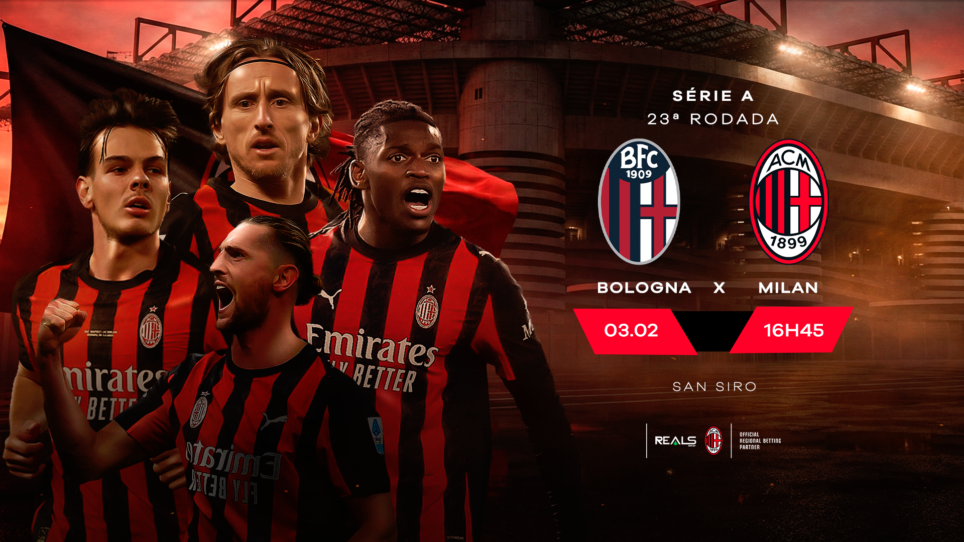 Bologna x Milan
