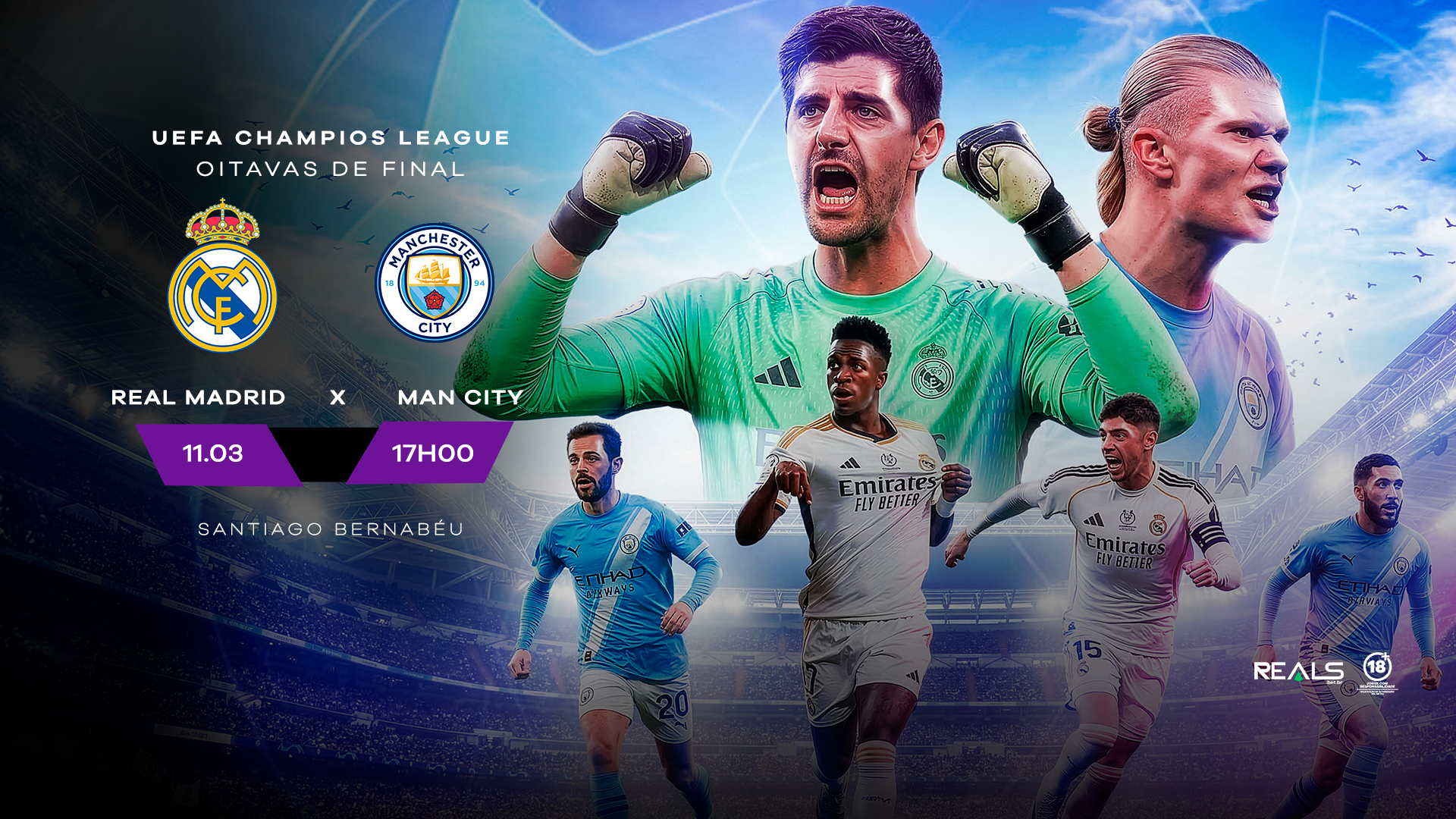 Real Madrid x Manchester City