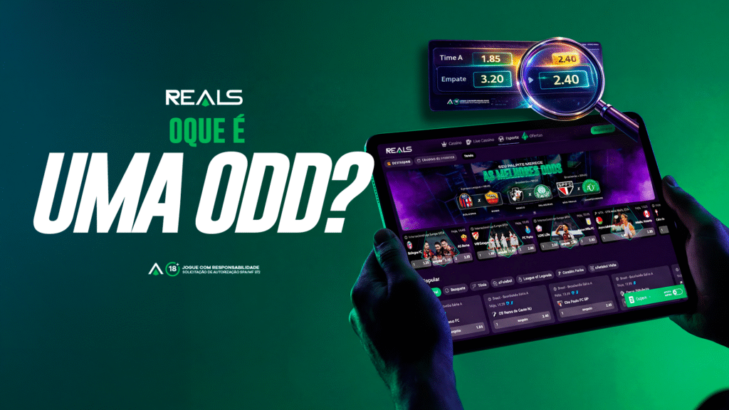 Computador aberto com algumas odds